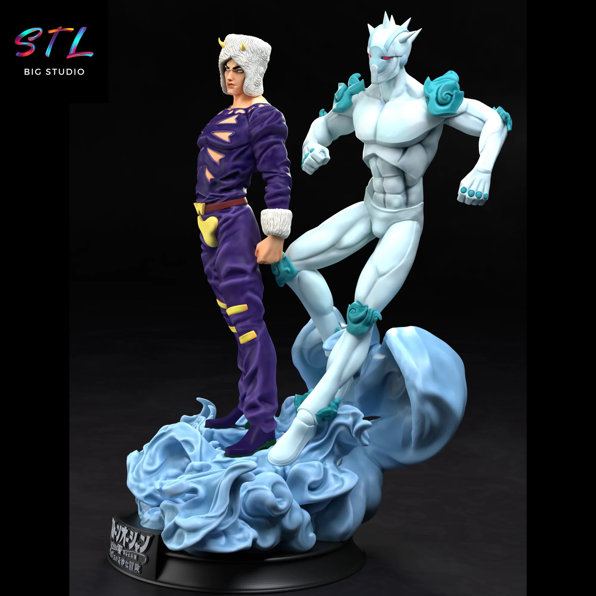 Weather Report STL | JoJo’s Bizarre Adventure | 3D Printable Figure Model — view 2
