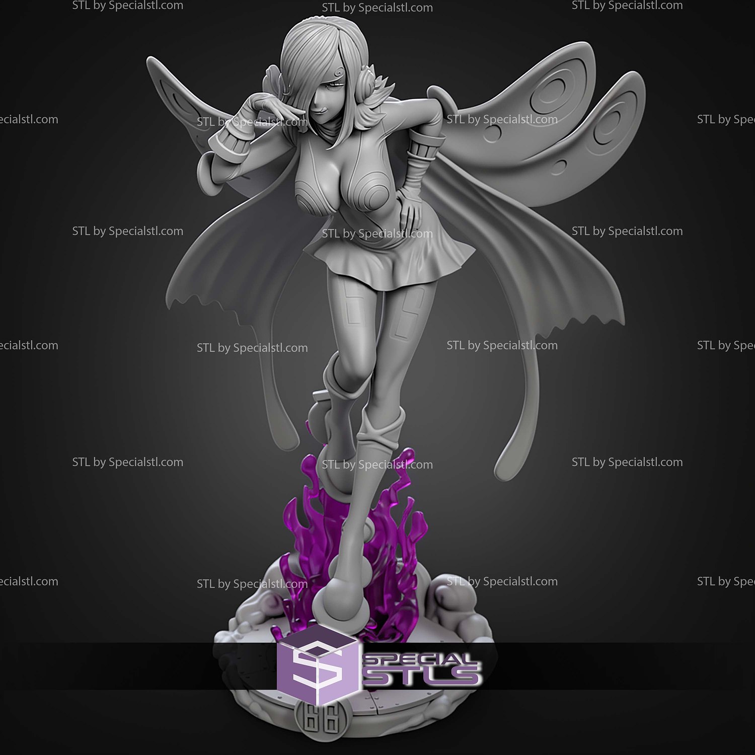 Vinsmoke Reiju One Piece STL Files 3D Model — view 2