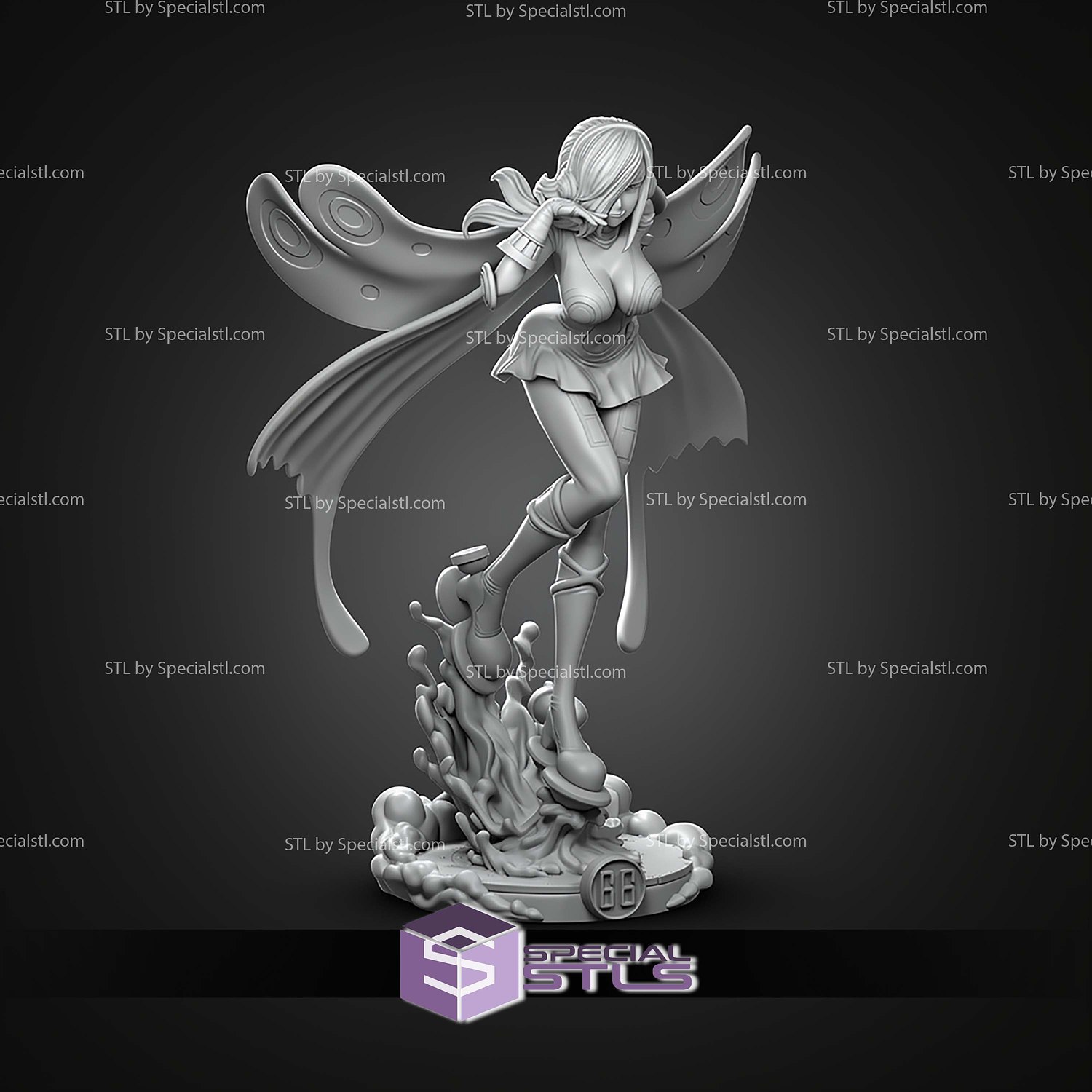 Vinsmoke Reiju One Piece STL Files 3D Model — view 5