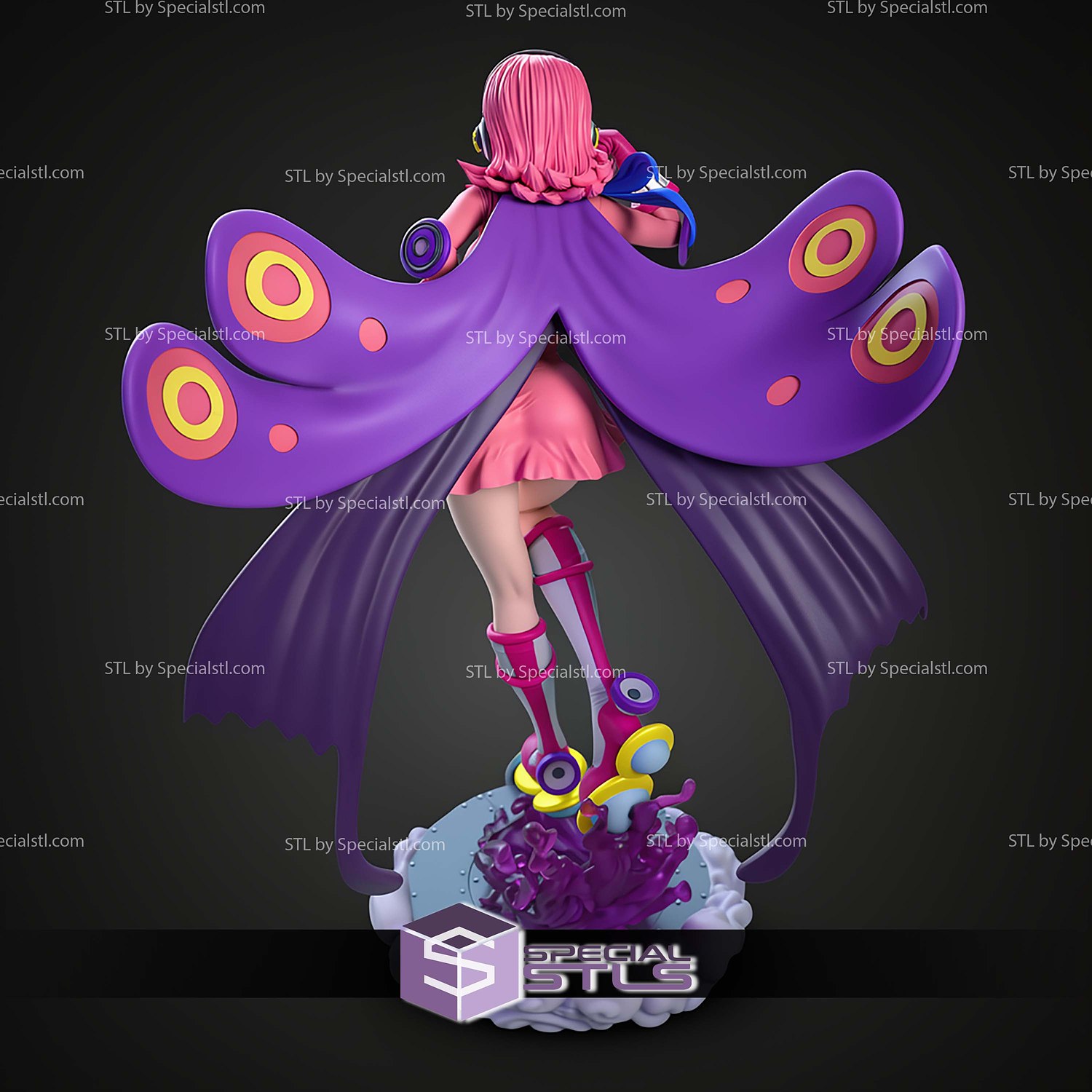 Vinsmoke Reiju One Piece STL Files 3D Model — view 6