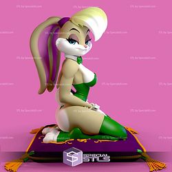 Lola Bunny Bunnysuit Sculptures 3D Printing STL Model