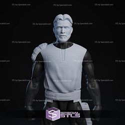 Custom Figure STL Collection - Kyle Katarn Head Shirt Belt 3D Model