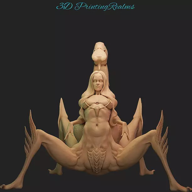 Scorpion Queen  NERISSA 3D STL Model