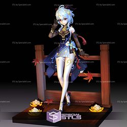 Ganyu Twilight Blossom Genshin Impact Digital STL Files 3D Model