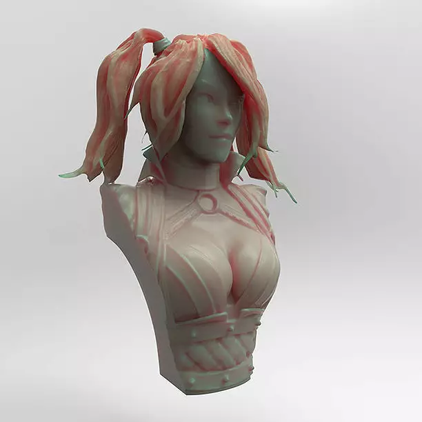 Harley Quinn 3D OBJ Model
