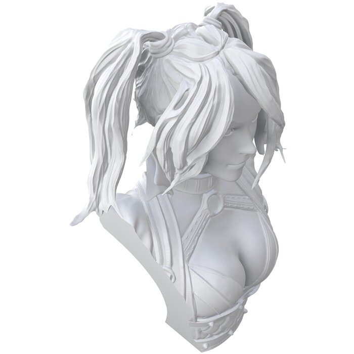 Harley Quinn 3D OBJ Model — view 5