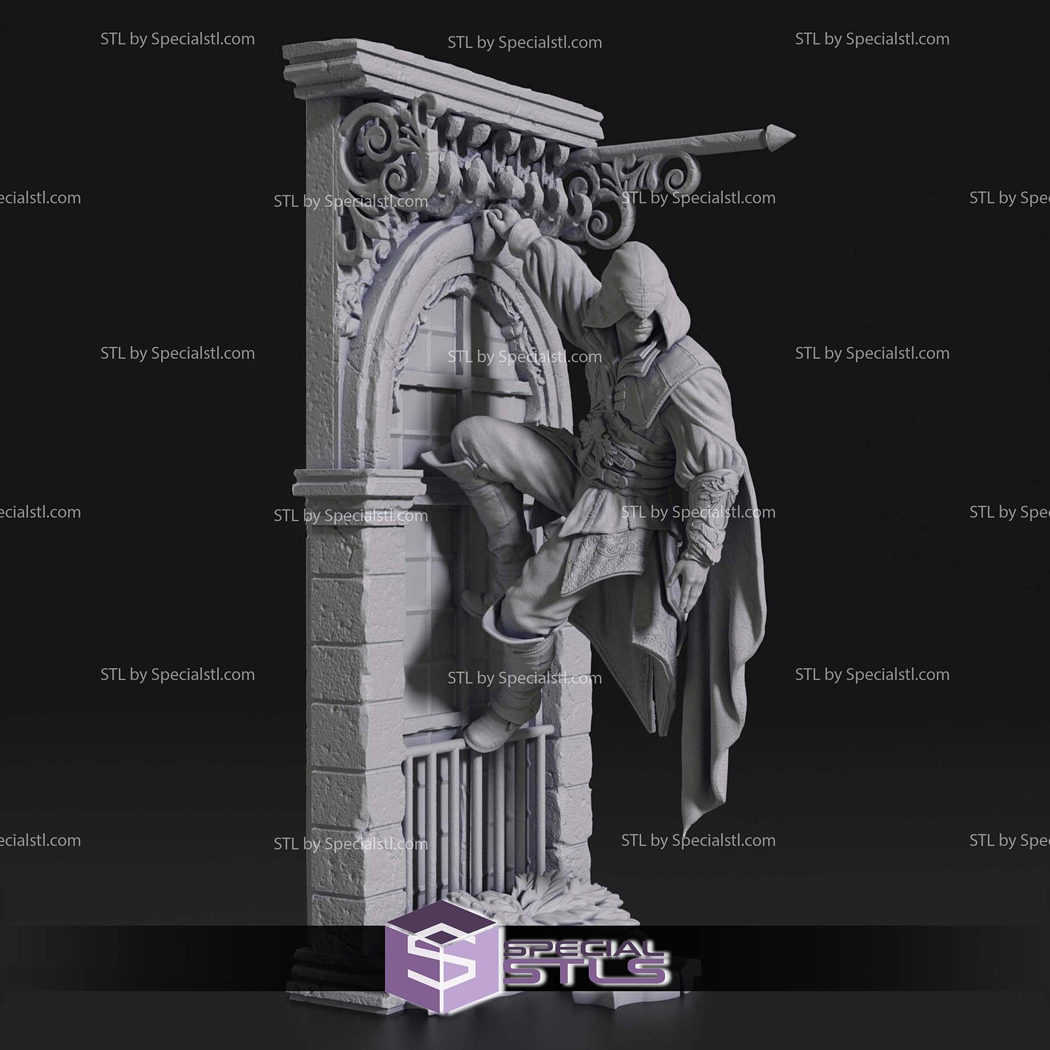 Ezio Auditore da Firenze 3D Print Files STL Model — view 3