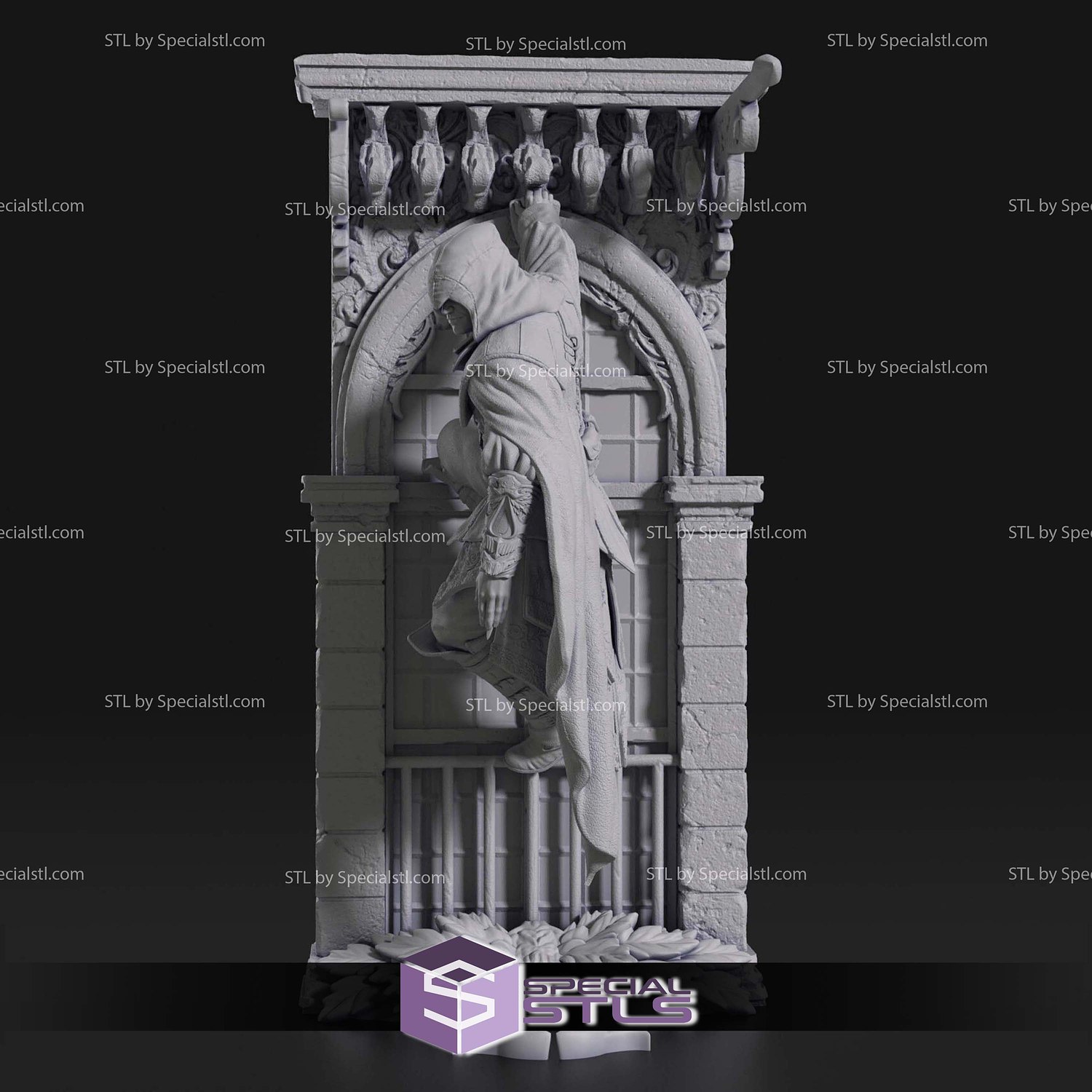 Ezio Auditore da Firenze 3D Print Files STL Model — view 4