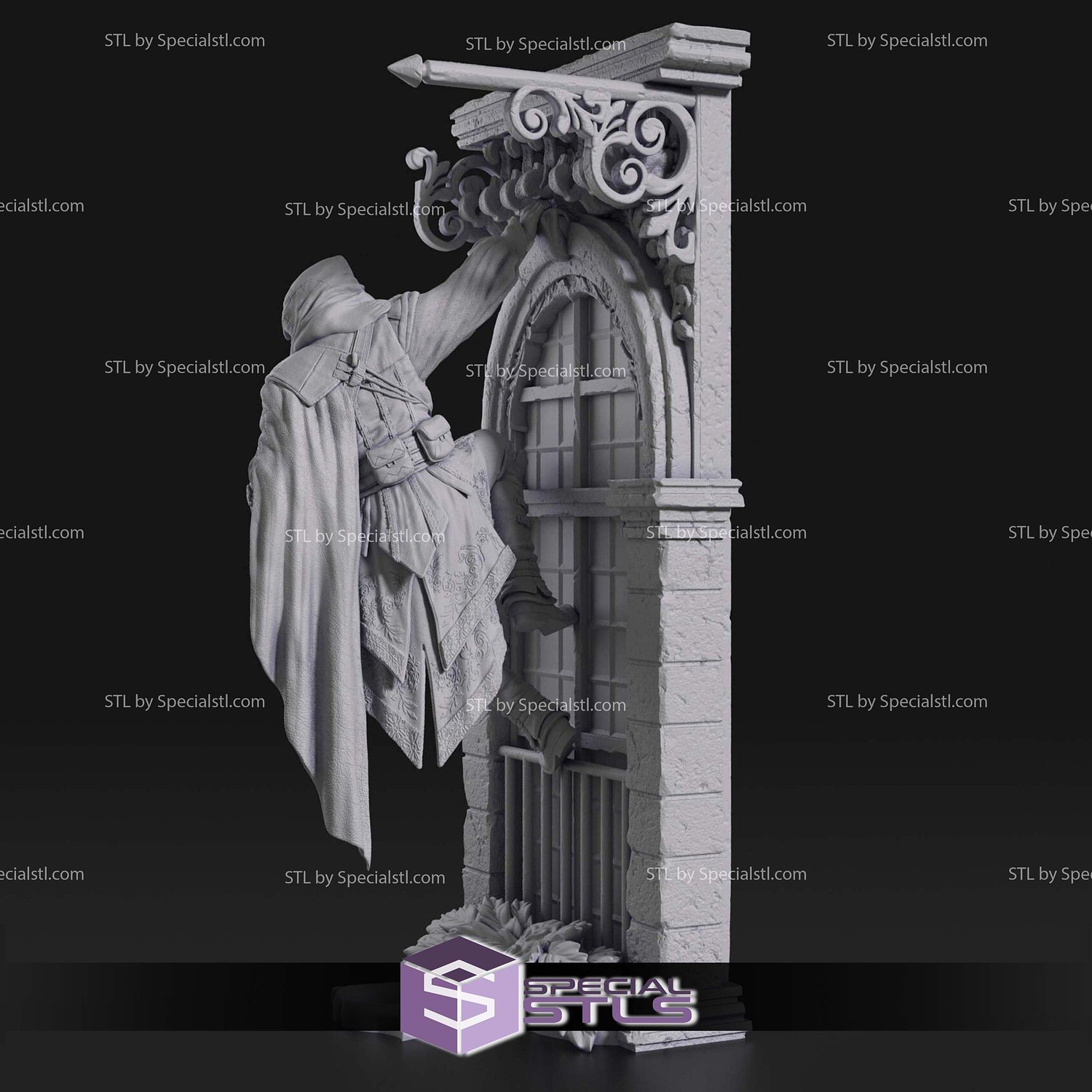 Ezio Auditore da Firenze 3D Print Files STL Model — view 5