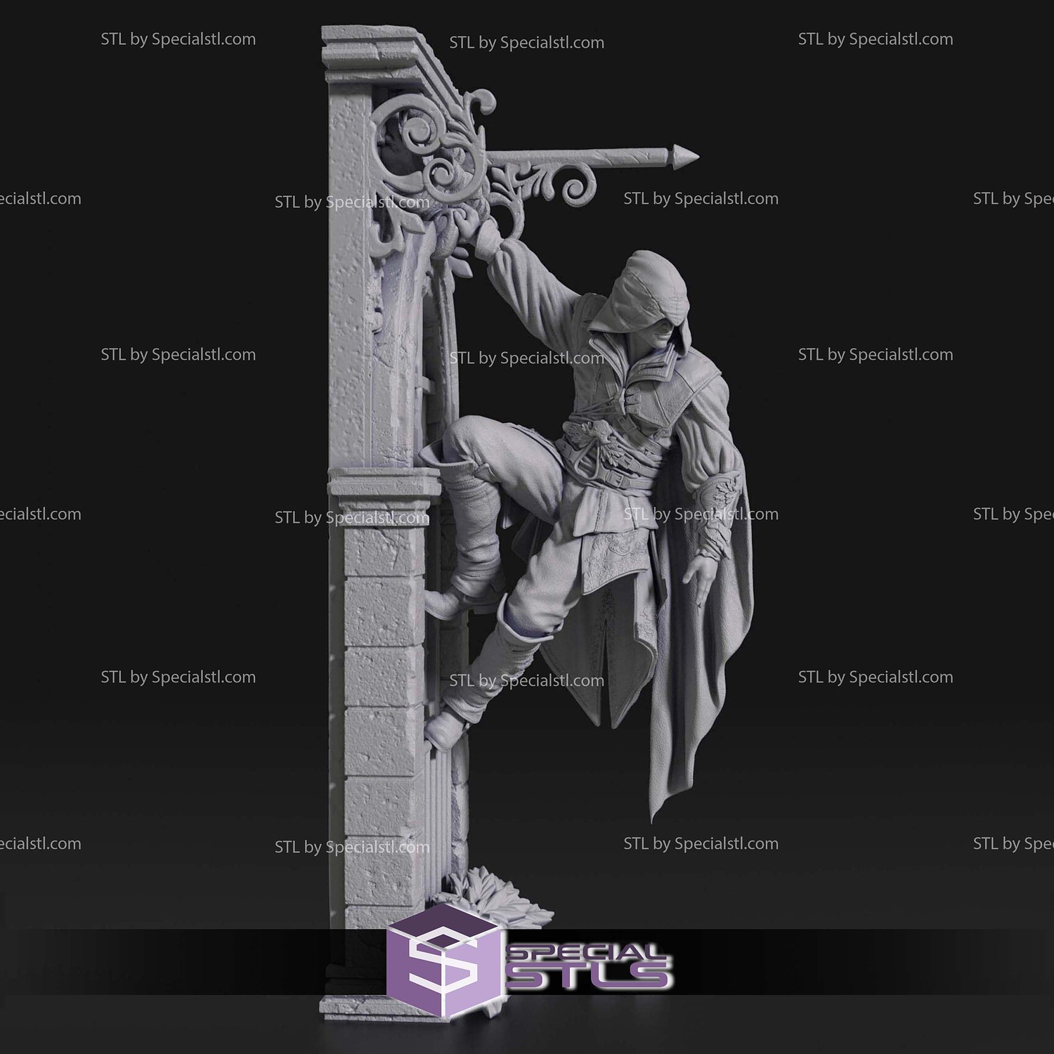 Ezio Auditore da Firenze 3D Print Files STL Model — view 6