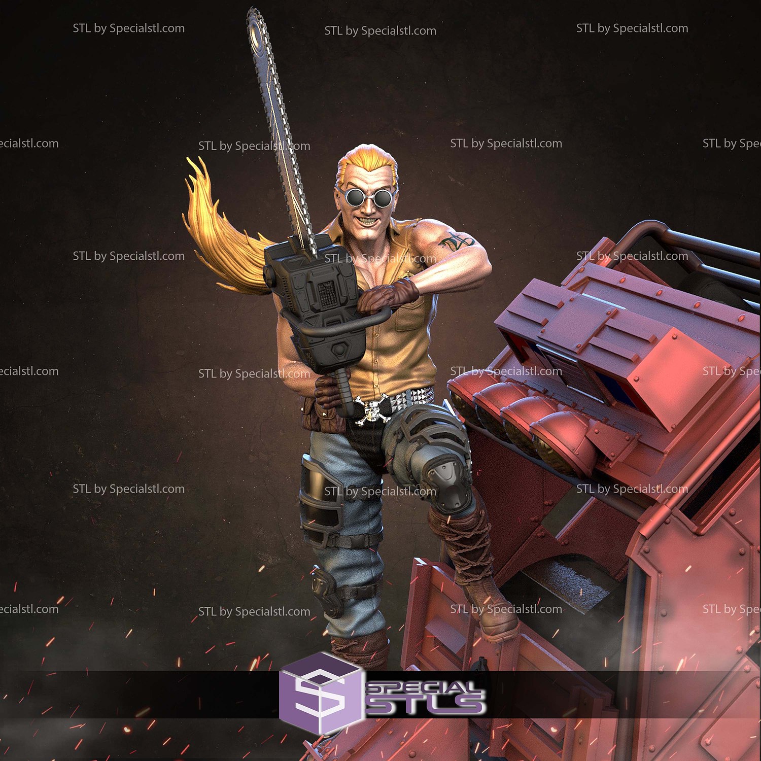 Buzzer RAH GIJOE 3D Printer Files STL Model — view 2