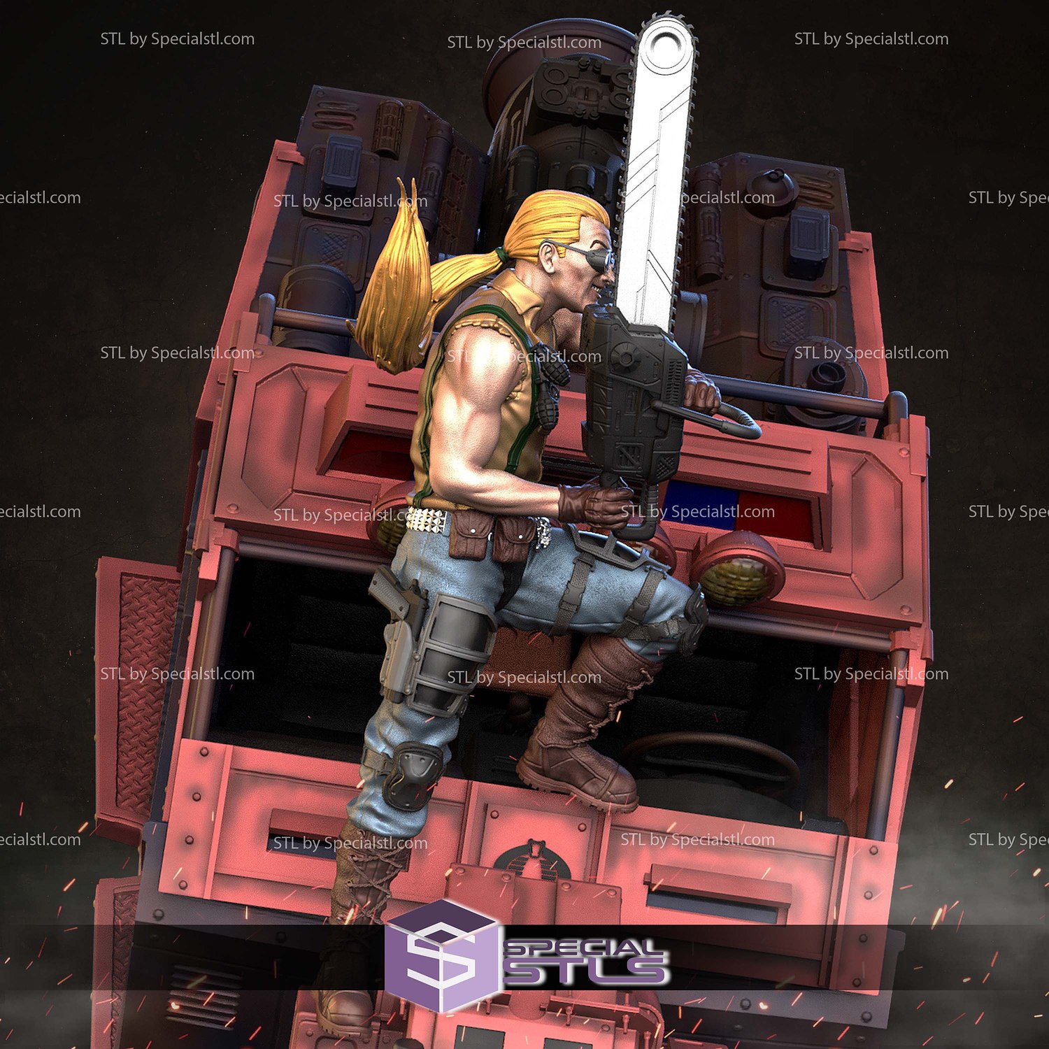 Buzzer RAH GIJOE 3D Printer Files STL Model — view 4