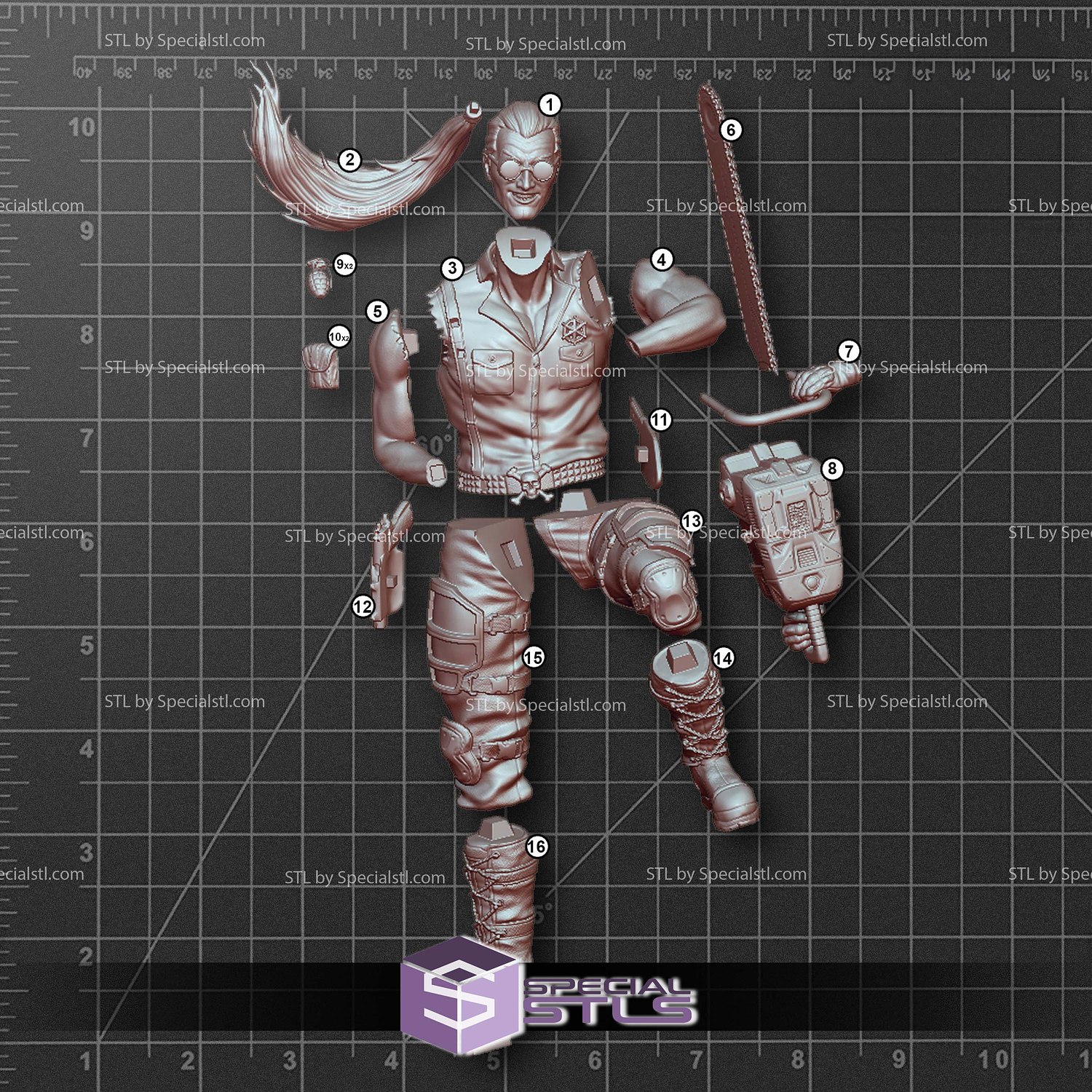Buzzer RAH GIJOE 3D Printer Files STL Model — view 5