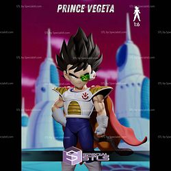 Prince Vegeta Kid 3D Printer Files STL Model