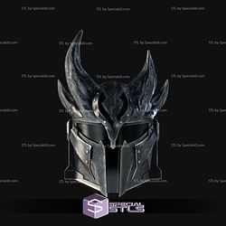 Cosplay STL Files Daedric Mando Helmet 3D Model