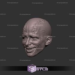 Custom Head STL Gorr Smile 3D Model