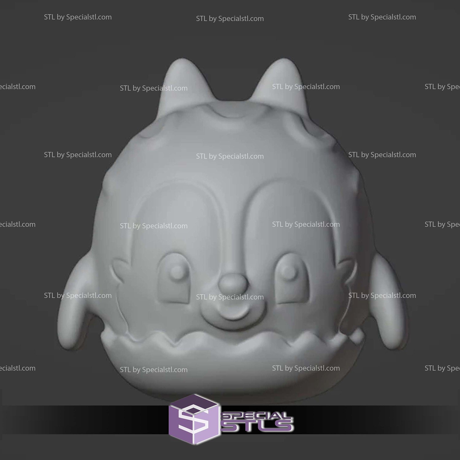 Chip Munchling Color 3D Print STL Model — view 2