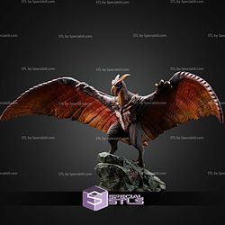 Rodan Kaiju 200mm STL Files 3D Model