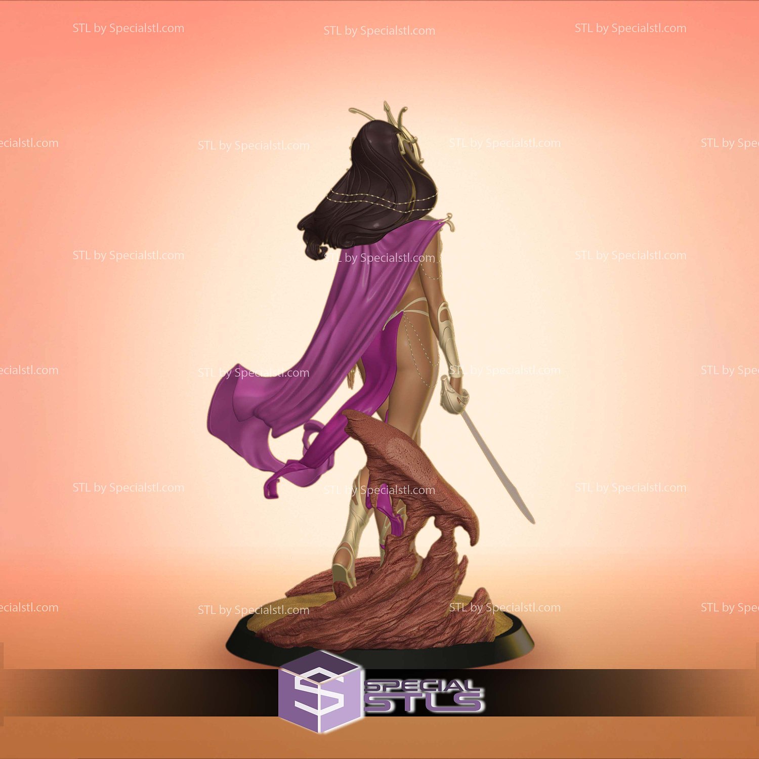 JSC Dejah Thoris STL Files 3D Model — view 2
