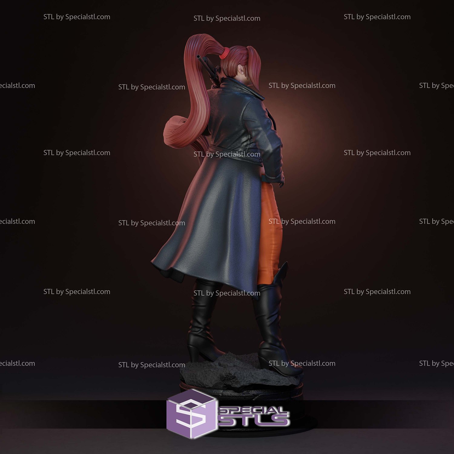 Elsa Bloodstone Marvel STL Files 3D Model — view 6