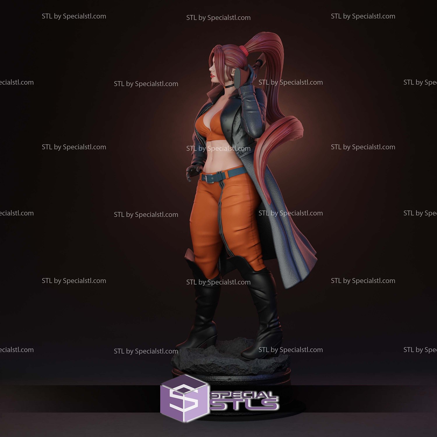 Elsa Bloodstone Marvel STL Files 3D Model — view 7