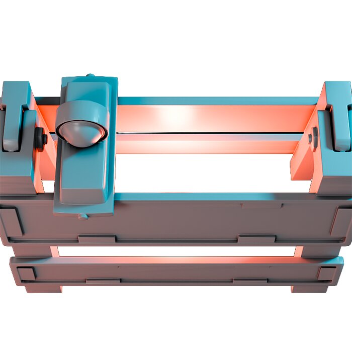Traffic Barrier The Neighborhood VIII - Heroic Scale Miniature 3D STL Model — view 7