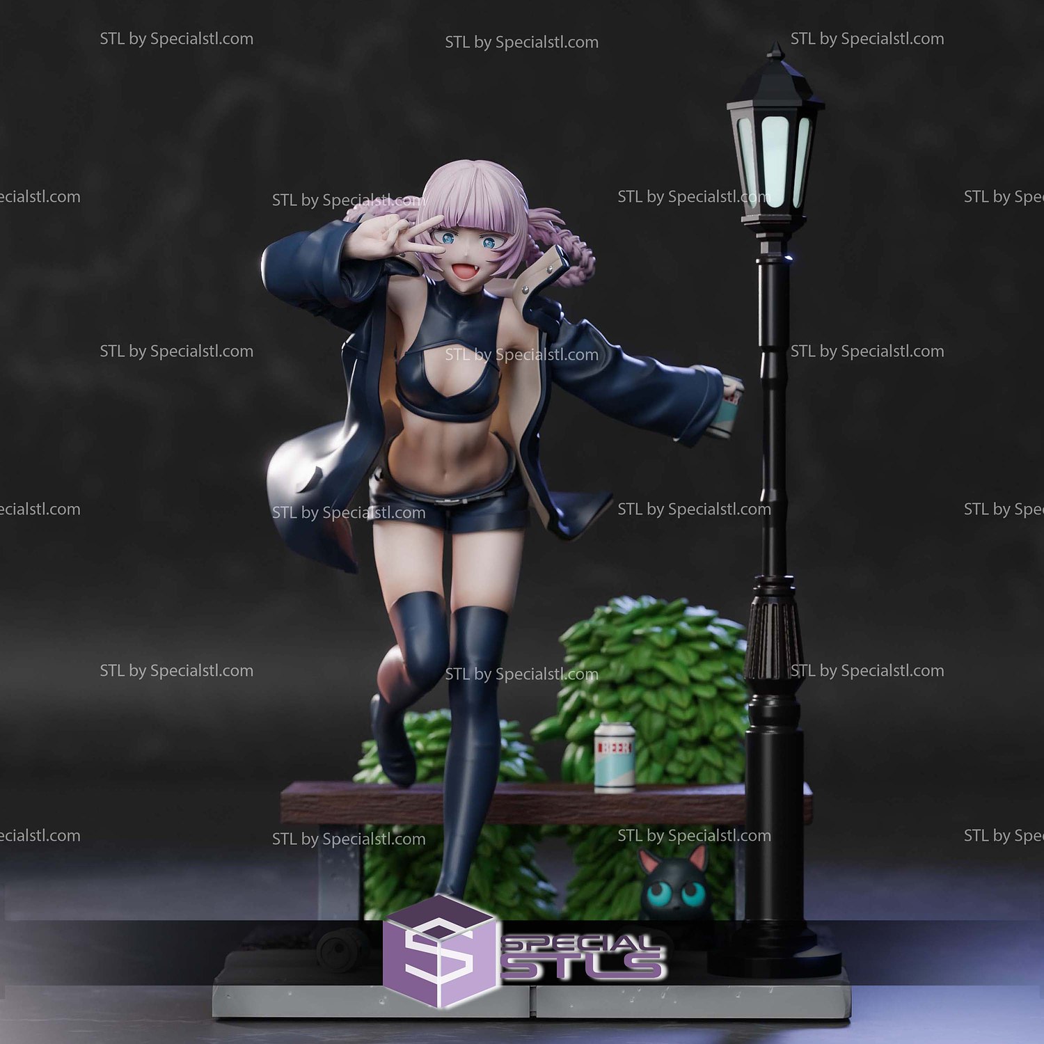 Nazuna Hi Call of the Night STL Files 3D Model — view 3