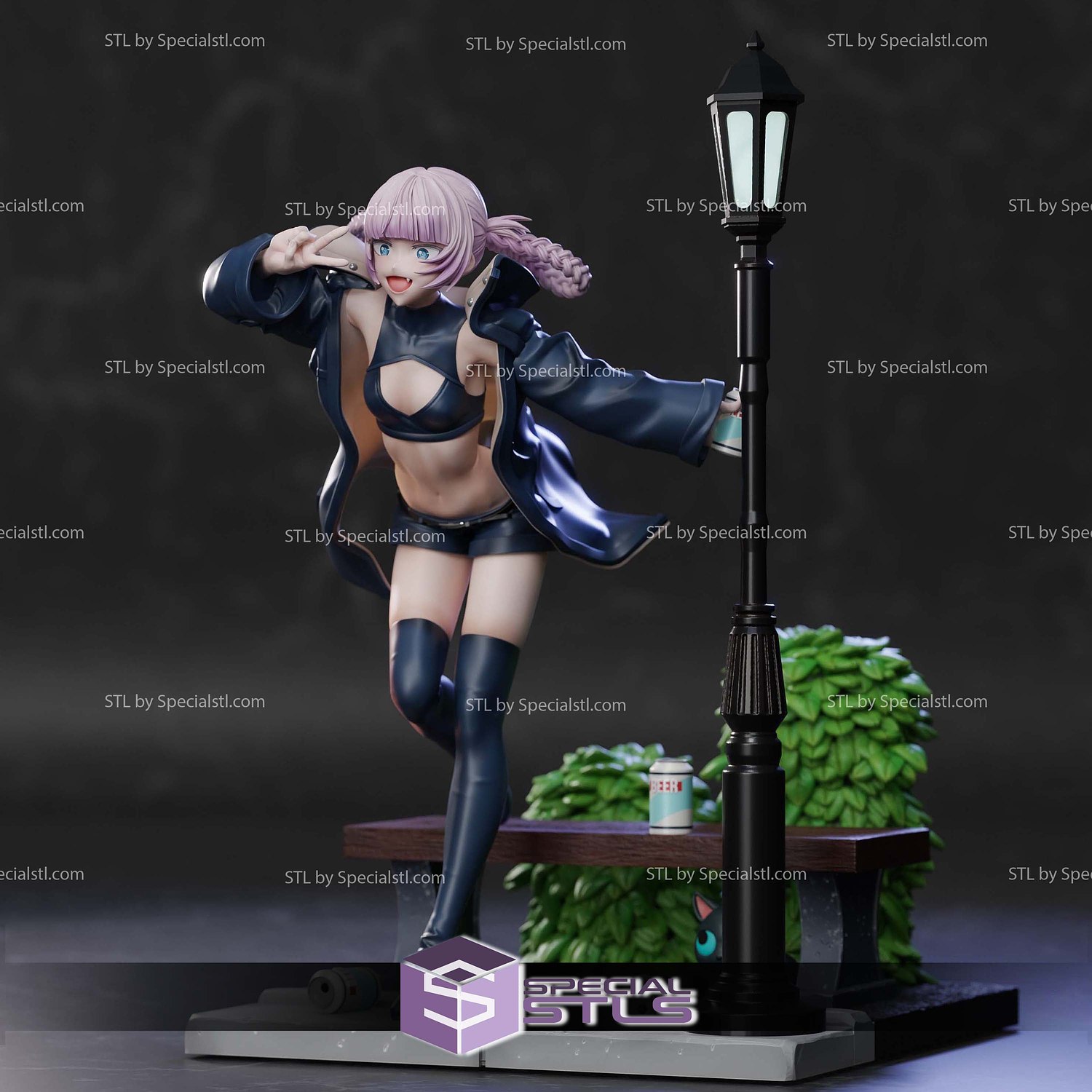 Nazuna Hi Call of the Night STL Files 3D Model — view 5