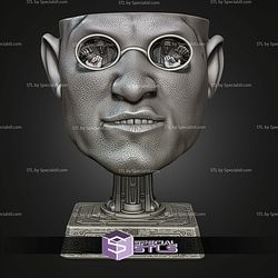 Basic STL Collection Morpheus Head 3D Model