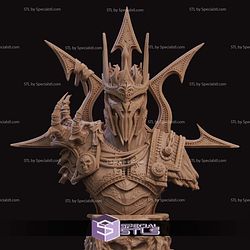 Four Horseman Conquest Bust Sculptures 3D Printing STL Model