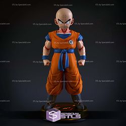 Krillin Z Warrior STL Printer Files 3D Model — view 1
