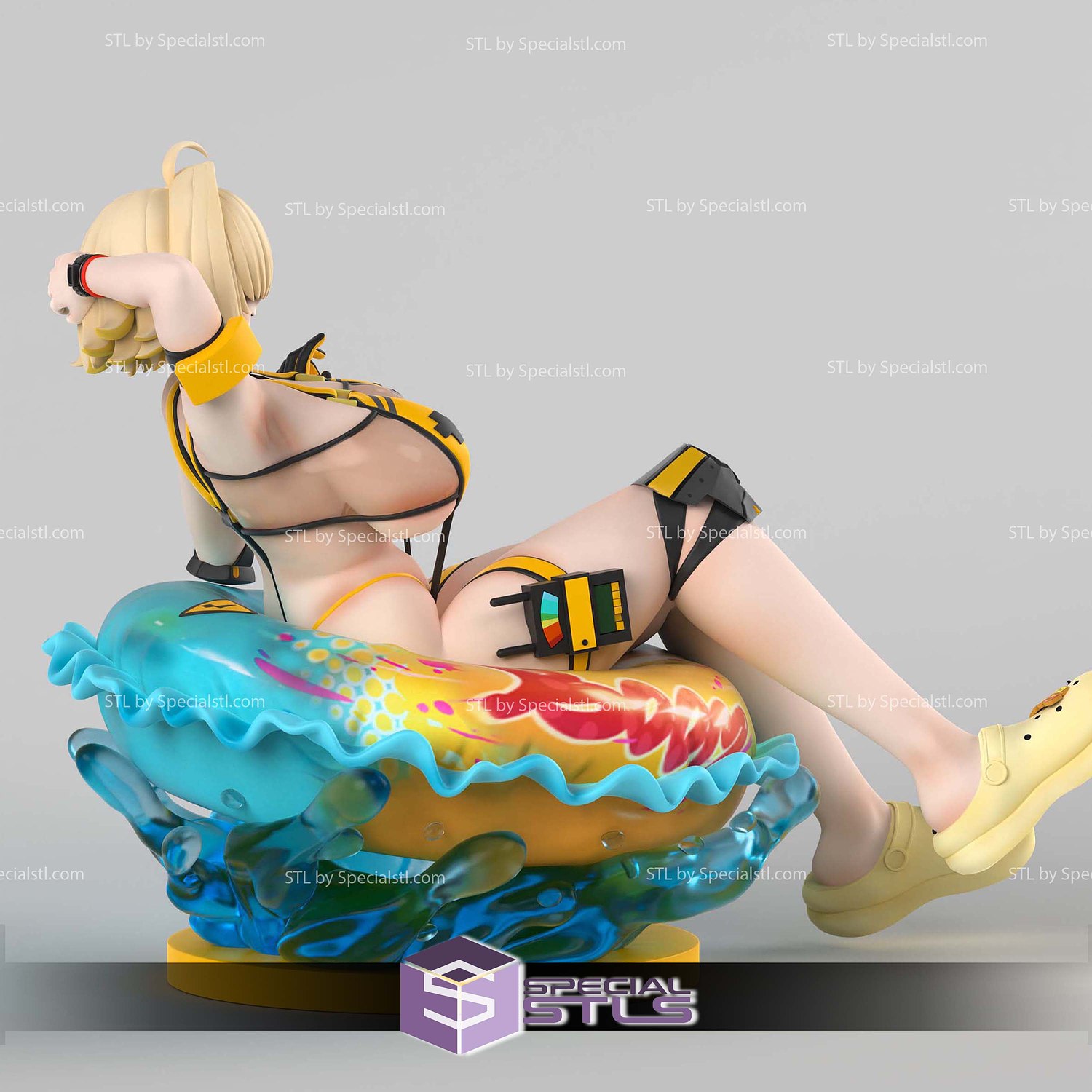 Elegg Nikke Boom and Shock 3D Printer Files STL Model — view 2