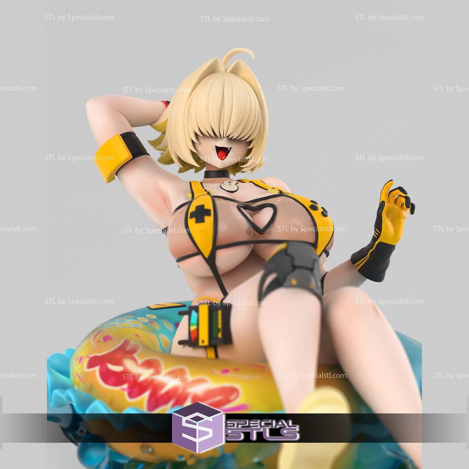 Elegg Nikke Boom and Shock 3D Printer Files STL Model — view 3