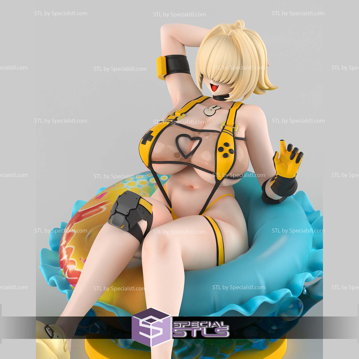 Elegg Nikke Boom and Shock 3D Printer Files STL Model — view 4
