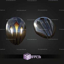 Cosplay STL Files Prowlers Midnight Mask Warcraft 3D Model