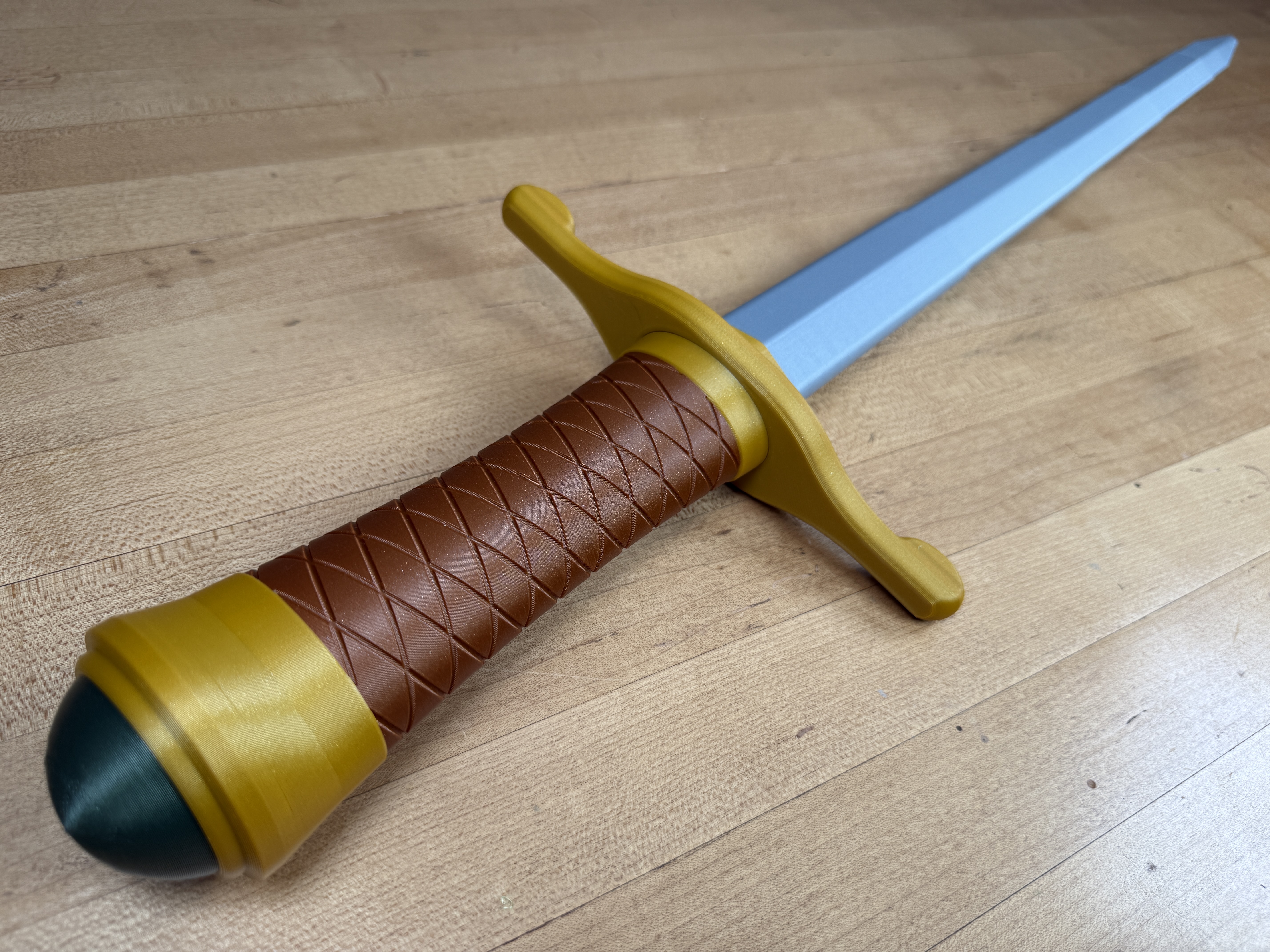 Collapsing Z-Sword 3D STL Model