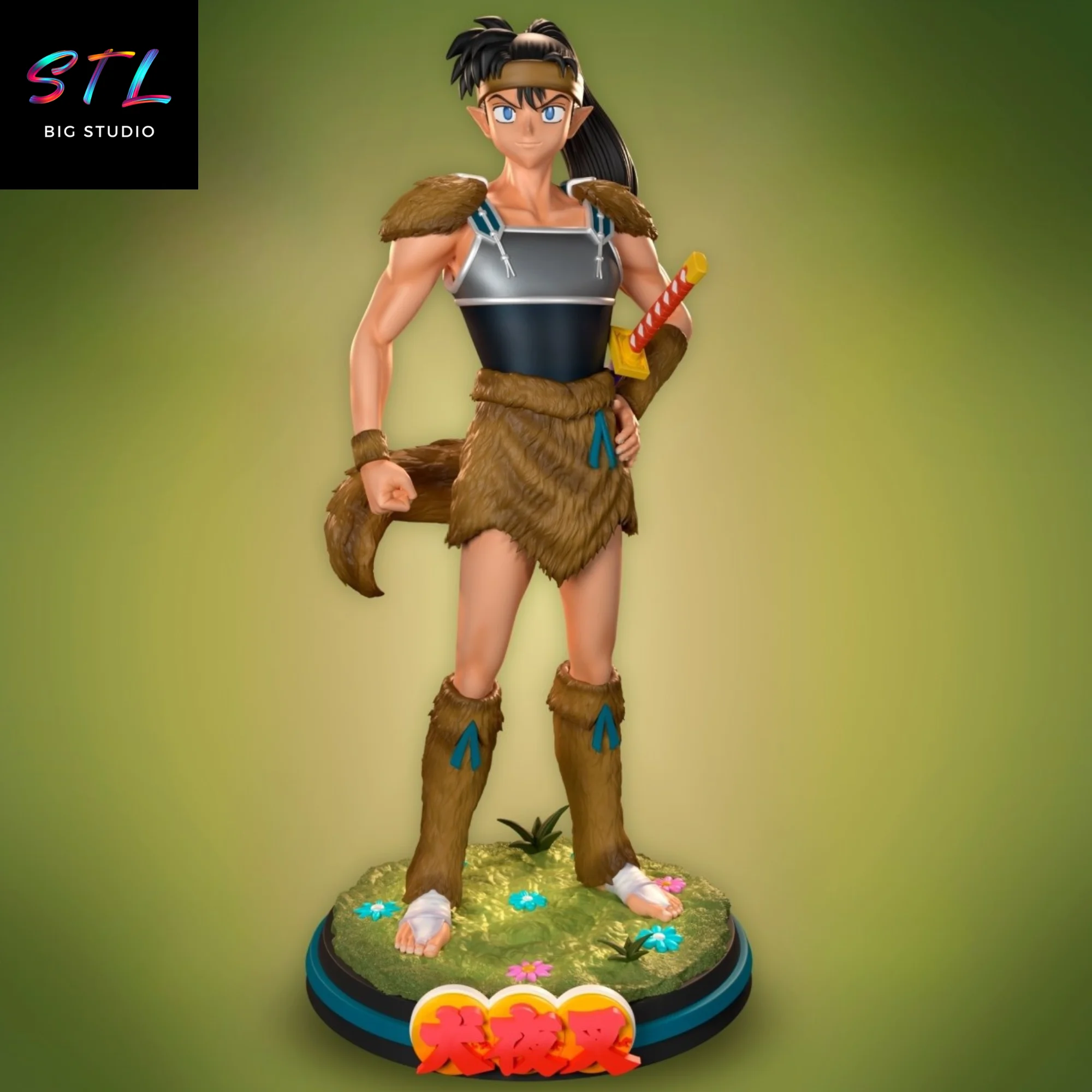 Koga STL Inuyasha | 3D Printable Model Model