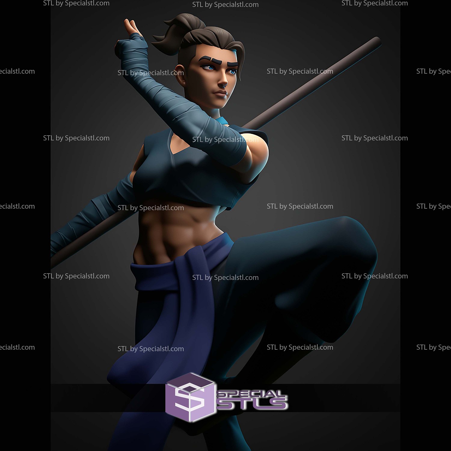 Beauregard Lionett The Mighty Nein 1-10 STL Files 3D Model — view 4