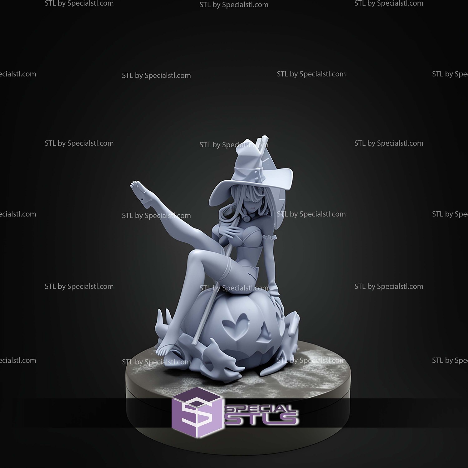 Blair From Soul Eater 1 7 STL Files 3D Model — view 7
