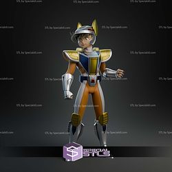 Land Cloth Daichi 1 10 Saint Seiya STL Files 3D Model