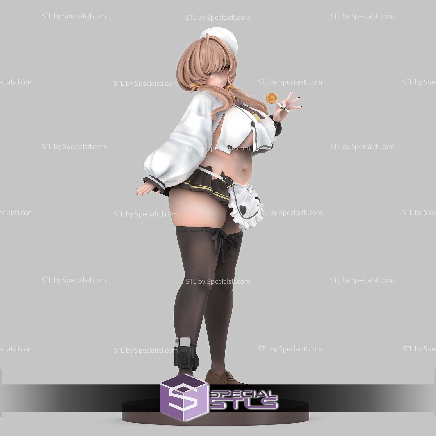 Bready V2 Nikke Goddess of Victory STL Files 3D Model — view 4