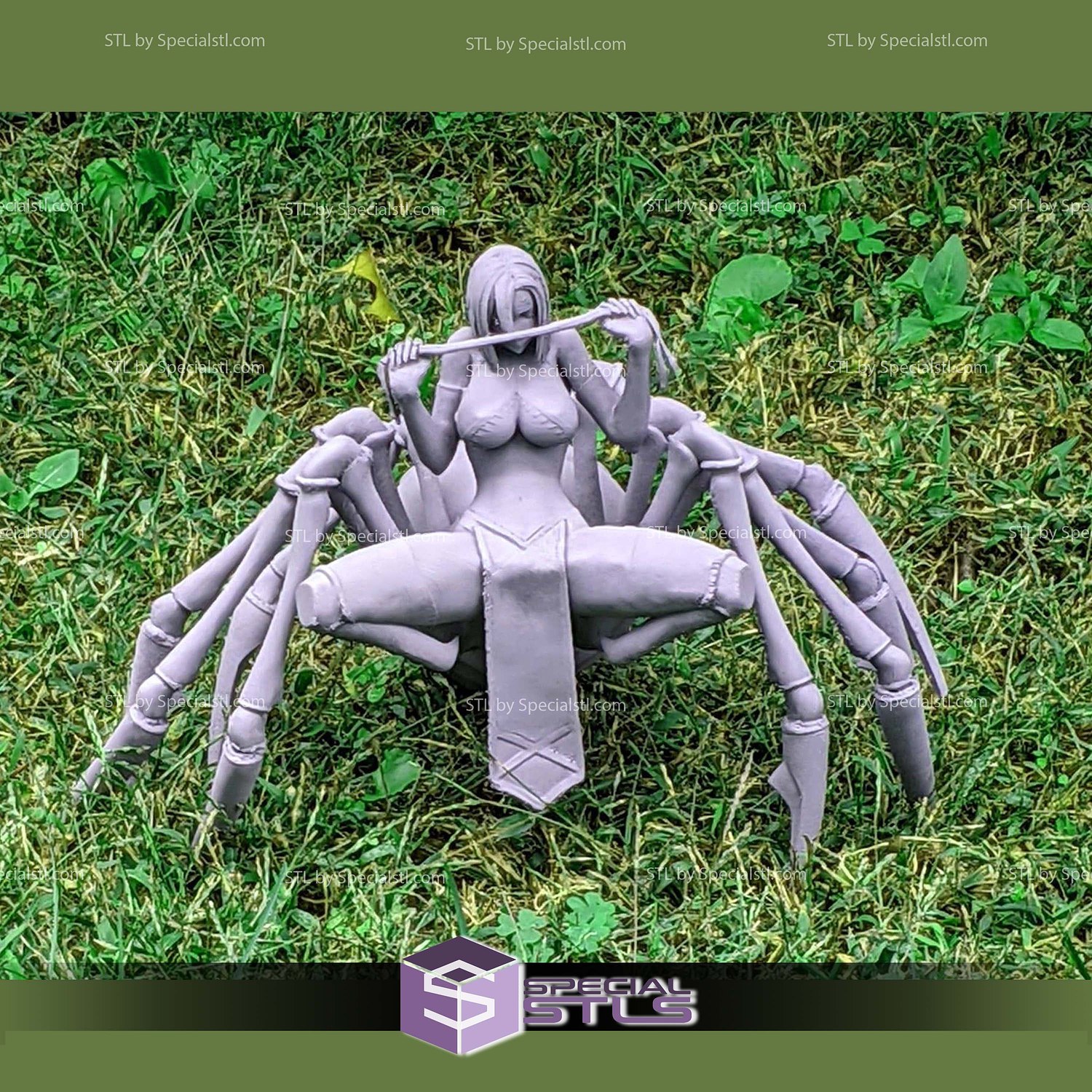 Rachnera Monster Musume V3 3D Print Files STL Model — view 7