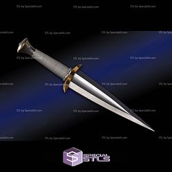 Cosplay STL Files Boromir Dagger LOTR 3D Model