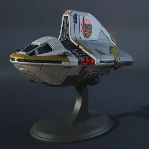 Phantom II Shuttle 3D Printer Files | Assembly STL Model
