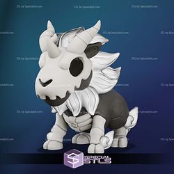 Qilin Chibi Monster Hunter STL Files 3D Model