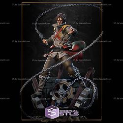 Trevor Belmont Castlevania V3 STL Files 3D Model