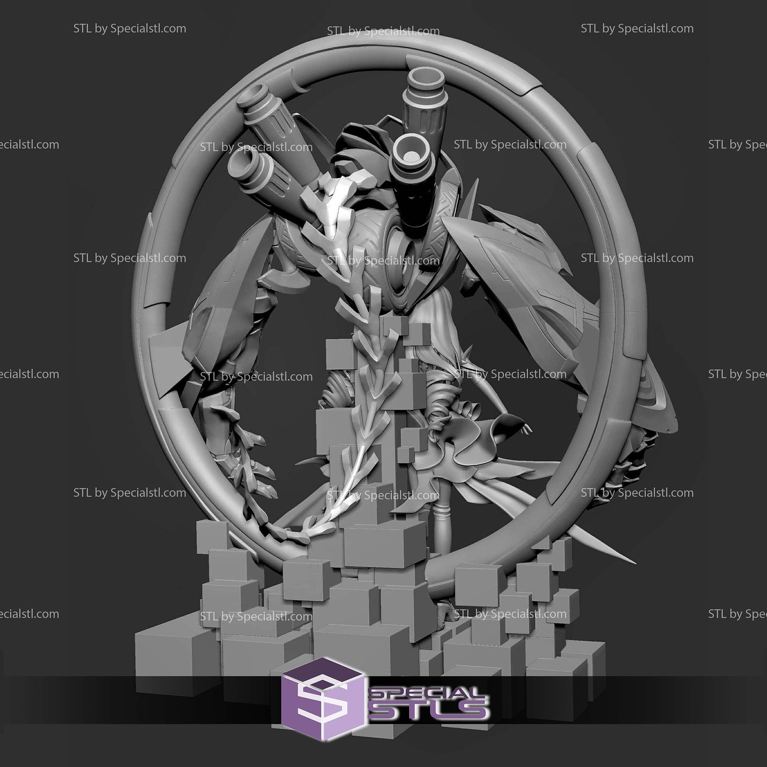 Herrscher Of Reason Honkai Impact 3D Printer Files STL Model — view 4