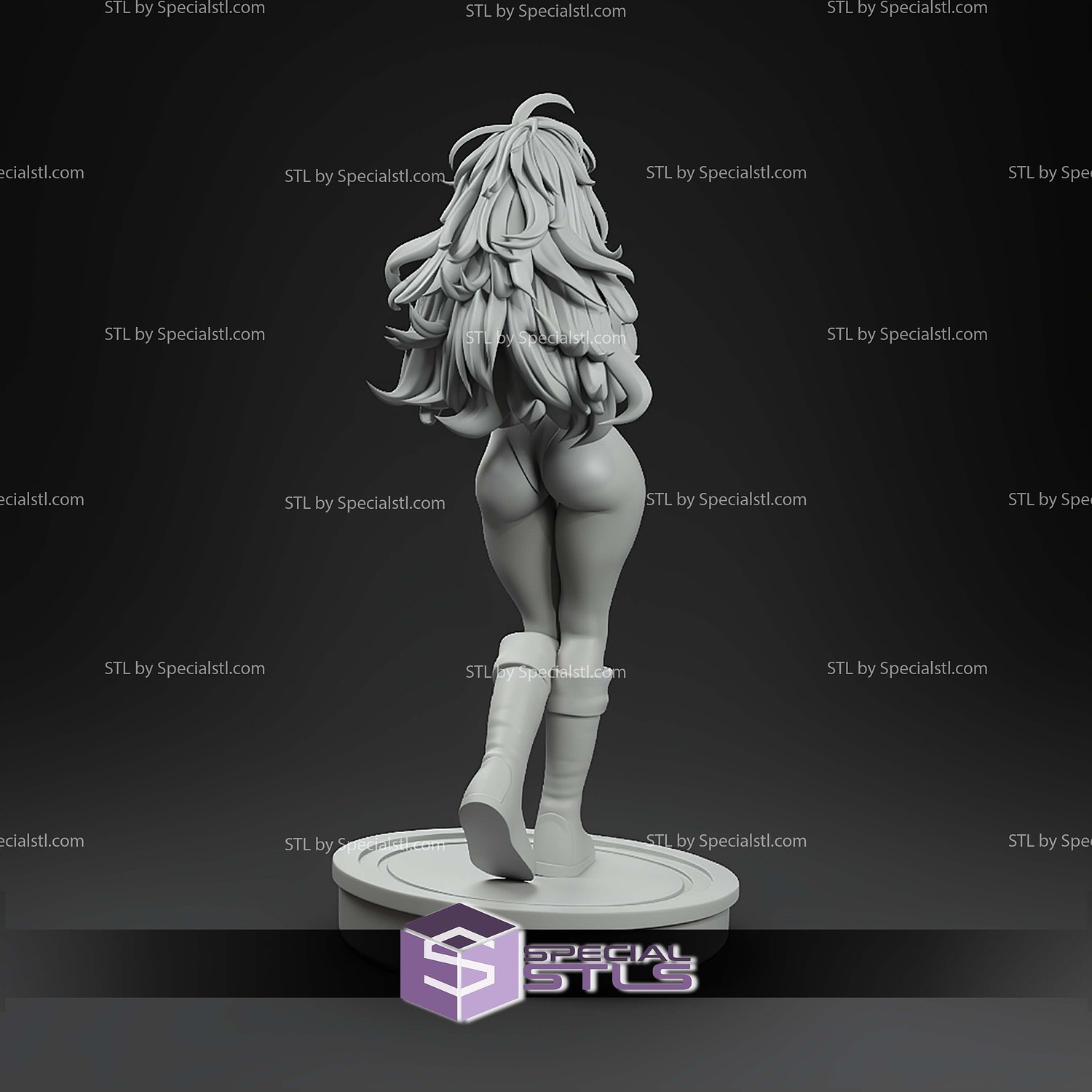 Hagakure Toru 250mm STL Files 3D Model — view 6
