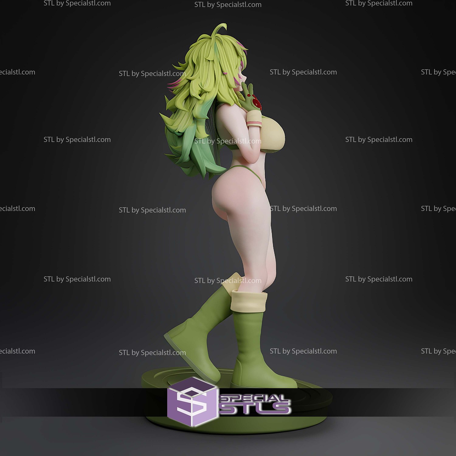 Hagakure Toru 250mm STL Files 3D Model — view 8