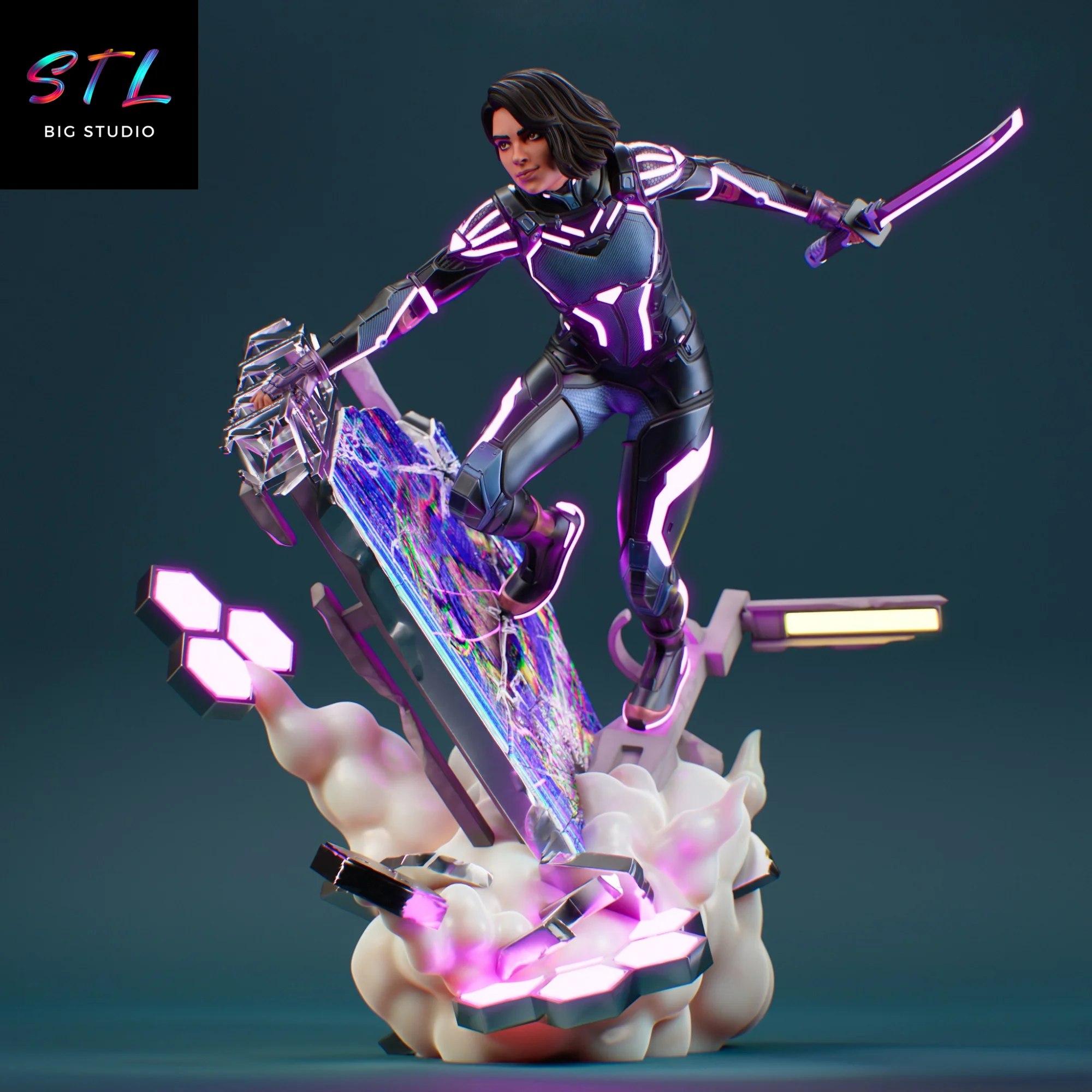 Mio STL | Split Fiction | 3D Figure to Print Model — view 1